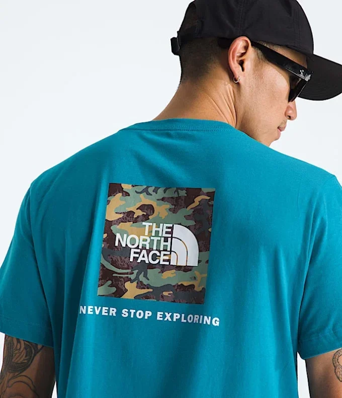 Evolution Box Camo Fill kortærmet T-shirt til mænd – Grafik Evolution Box Camo Fill kortærmet T-shirt til mænd – Grafik