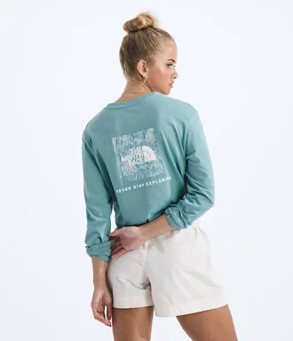 Evolution Box NSE Fill langærmet T-shirt til kvinder – Grafik