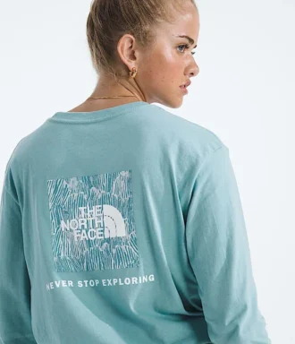 Evolution Box NSE Fill langærmet T-shirt til kvinder – Grafik