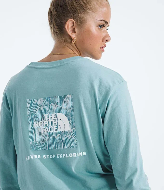 Evolution Box NSE Fill langærmet T-shirt til kvinder – Grafik Evolution Box NSE Fill langærmet T-shirt til kvinder – Grafik