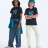Evolution Bubble Cloud kortærmet T-shirt til drenge og piger – Grafik Evolution Bubble Cloud kortærmet T-shirt til drenge og piger – Grafik