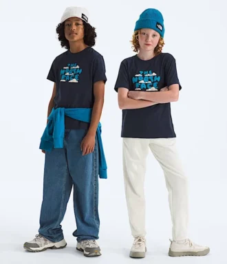 Evolution Bubble Cloud kortærmet T-shirt til drenge og piger – Grafik