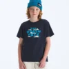 Evolution Bubble Cloud kortærmet T-shirt til drenge og piger – Grafik Evolution Bubble Cloud kortærmet T-shirt til drenge og piger – Grafik