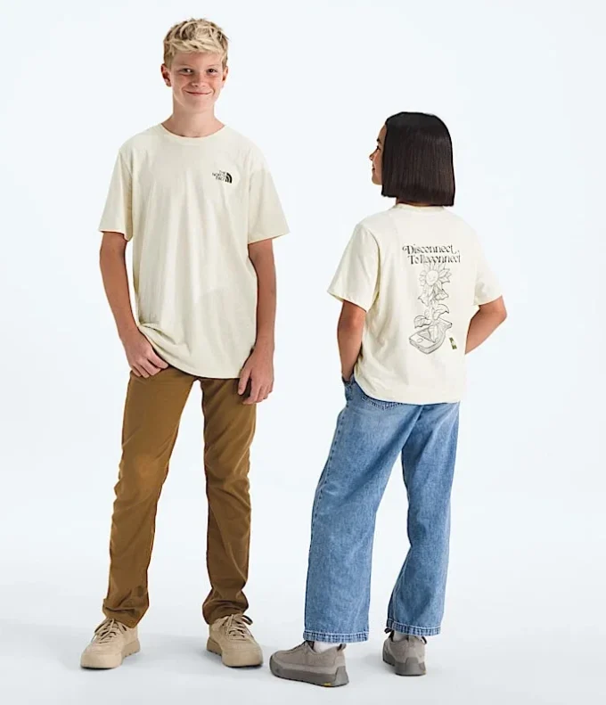 Evolution Disconnect kortærmet T-shirt til drenge og piger – Grafik Evolution Disconnect kortærmet T-shirt til drenge og piger – Grafik