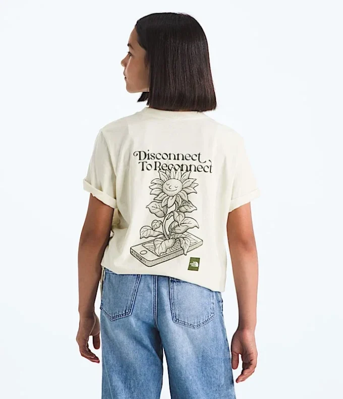 Evolution Disconnect kortærmet T-shirt til drenge og piger – Grafik Evolution Disconnect kortærmet T-shirt til drenge og piger – Grafik