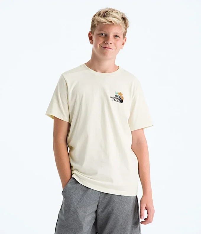 Evolution Flora kortærmet T-shirt til drenge og piger – Grafik Evolution Flora kortærmet T-shirt til drenge og piger – Grafik