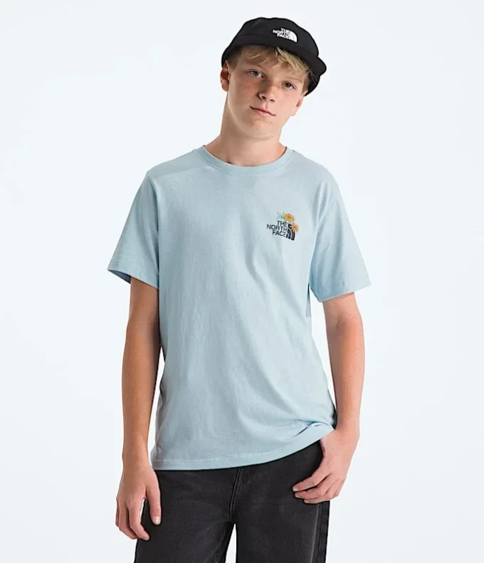 Evolution Flora kortærmet T-shirt til drenge og piger – Grafik Evolution Flora kortærmet T-shirt til drenge og piger – Grafik