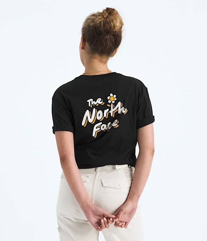 Evolution Floral Cloud kortærmet T-shirt til kvinder – Grafik Evolution Floral Cloud kortærmet T-shirt til kvinder – Grafik