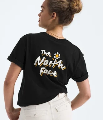Evolution Floral Cloud kortærmet T-shirt til kvinder – Grafik Evolution Floral Cloud kortærmet T-shirt til kvinder – Grafik