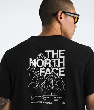 Evolution Half Dome kortærmet T-shirt til mænd – Grafik