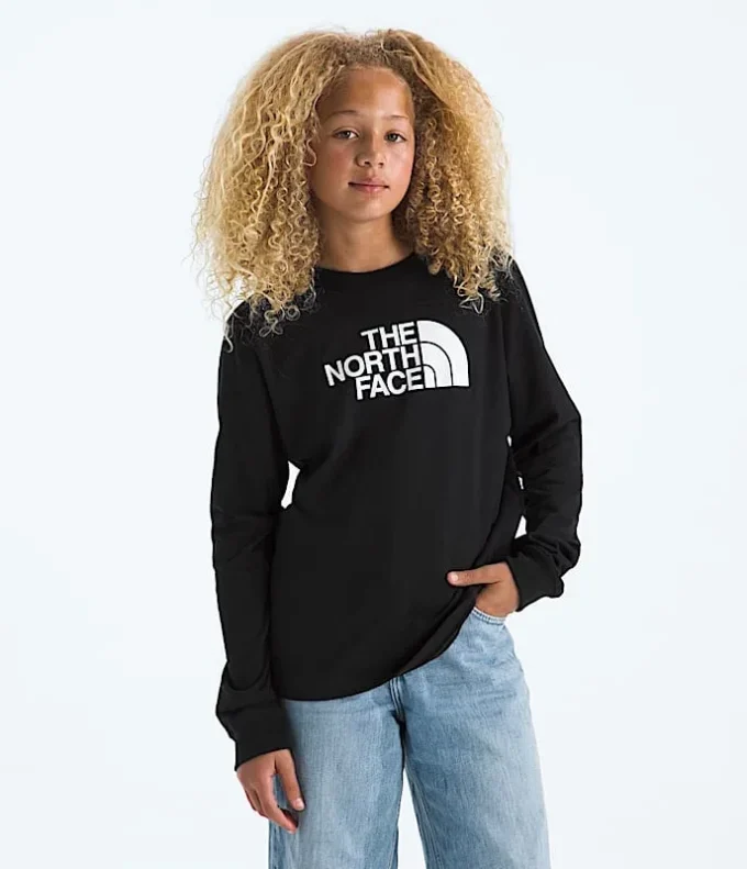 Evolution Half Dome langærmet T-shirt til drenge og piger Evolution Half Dome langærmet T-shirt til drenge og piger