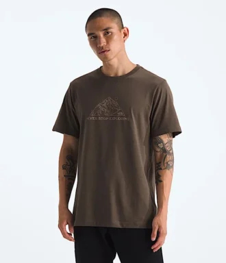 Evolution Mtn Base kortærmet T-shirt til mænd – Grafik