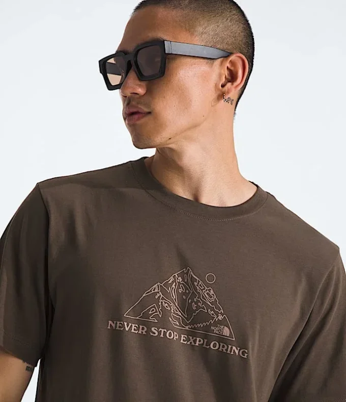 Evolution Mtn Base kortærmet T-shirt til mænd – Grafik Evolution Mtn Base kortærmet T-shirt til mænd – Grafik