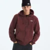 Evolution Simple Dome-hoodie med fuld lynlås til mænd