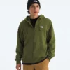 Evolution Simple Dome-hoodie med fuld lynlås til mænd
