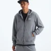 Evolution Simple Dome-hoodie med fuld lynlås til mænd