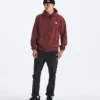 Evolution Simple Dome-hoodie med fuld lynlås til mænd