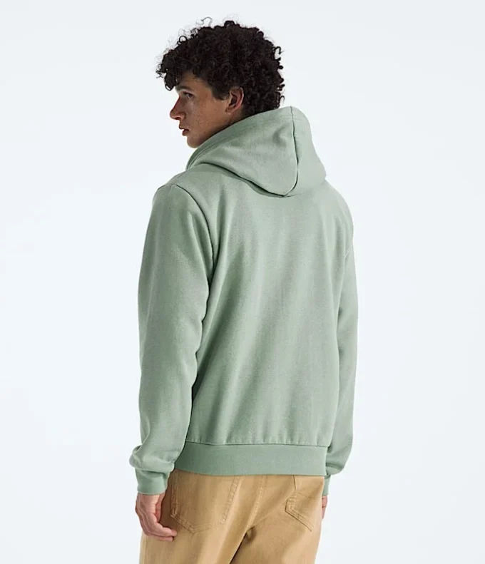 Evolution Simple Dome-hoodie med fuld lynlås til mænd