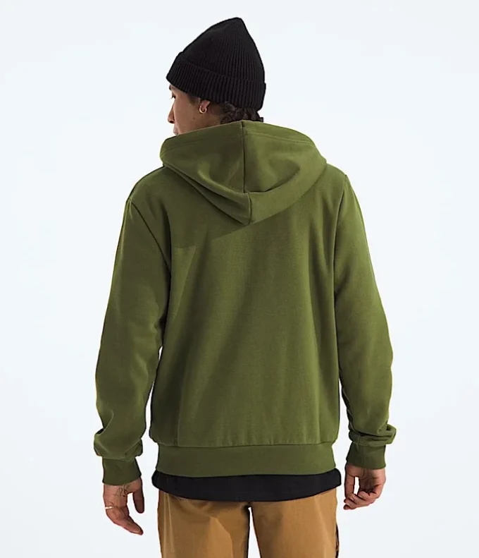 Evolution Simple Dome-hoodie med fuld lynlås til mænd