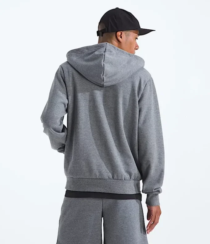 Evolution Simple Dome-hoodie med fuld lynlås til mænd