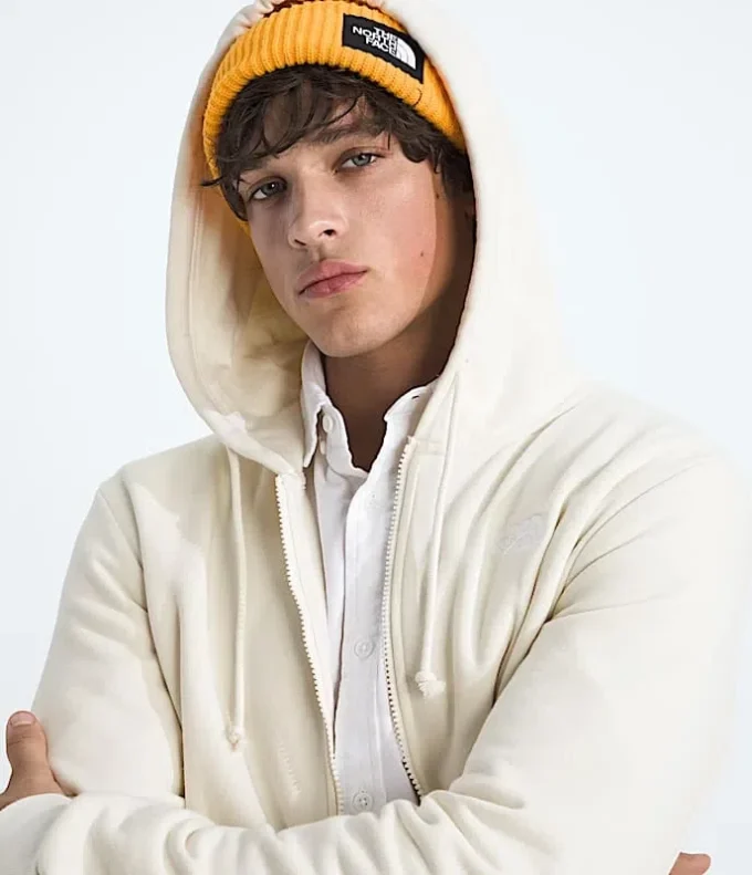 Evolution Simple Dome-hoodie med fuld lynlås til mænd