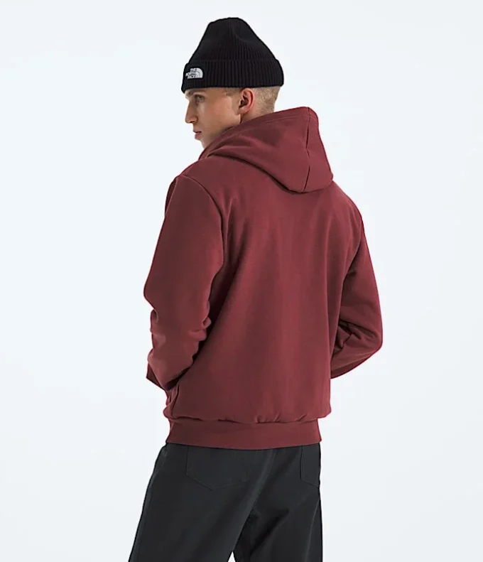 Evolution Simple Dome-hoodie med fuld lynlås til mænd