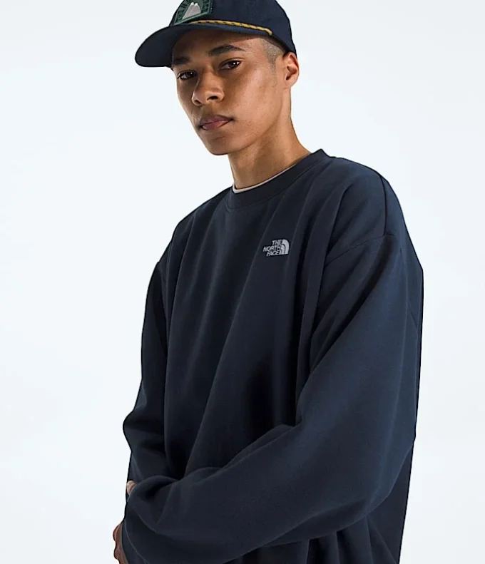 Evolution Simple Dome Oversized Crew til mænd Evolution Simple Dome Oversized Crew til mænd