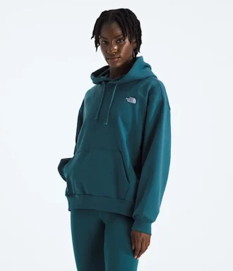 Evolution Simple Dome Oversized Hoodie til kvinder
