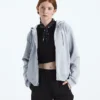 Evolution Simple Dome Regular Full-Zip Hoodie til kvinder