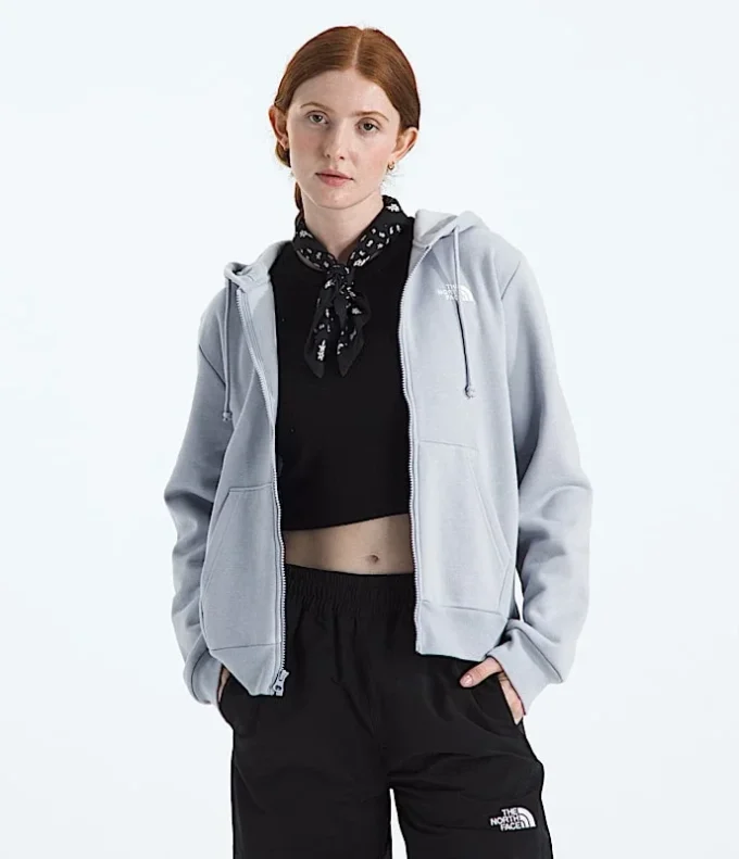 Evolution Simple Dome Regular Full-Zip Hoodie til kvinder