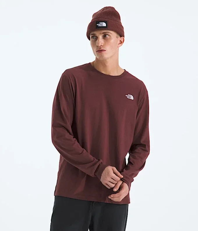 Evolution Simple Dome Regular langærmet T-shirt til mænd Evolution Simple Dome Regular langærmet T-shirt til mænd