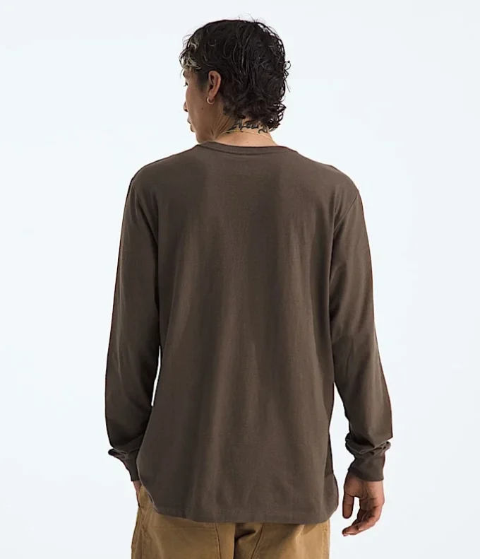 Evolution Simple Dome Regular langærmet T-shirt til mænd Evolution Simple Dome Regular langærmet T-shirt til mænd