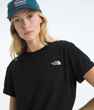 Evolution Simple Dome Relaxed kortærmet T-shirt til kvinder Evolution Simple Dome Relaxed kortærmet T-shirt til kvinder