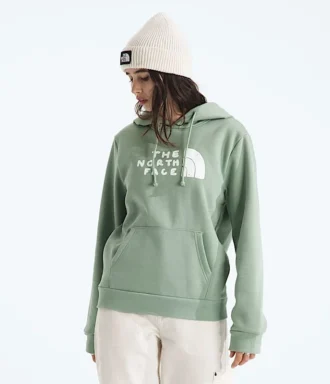 Evolution Sketch Logo Half Dome Hoodie til kvinder – Grafik