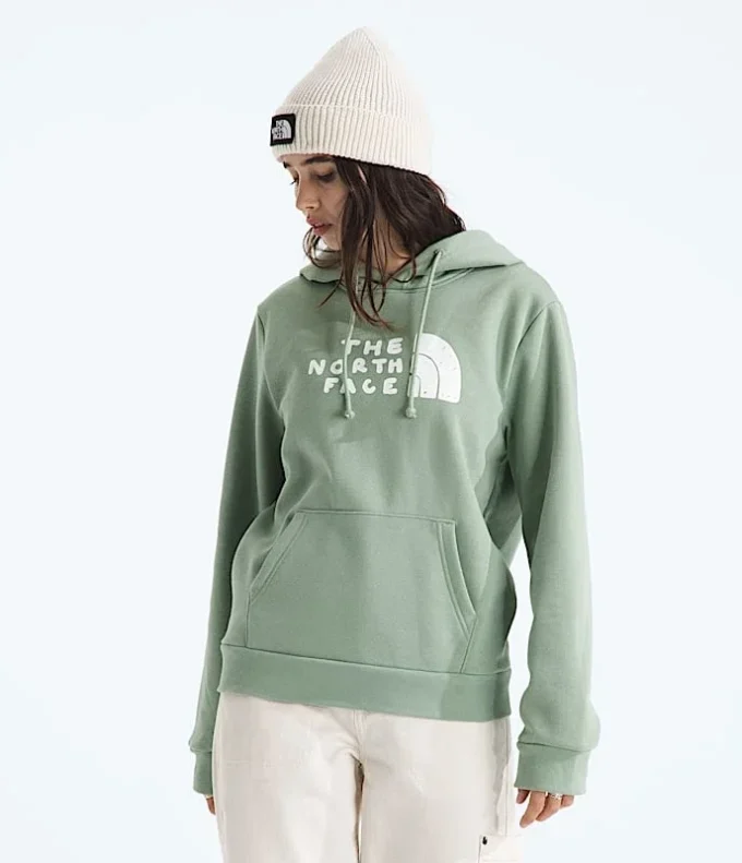 Evolution Sketch Logo Half Dome Hoodie til kvinder – Grafik Evolution Sketch Logo Half Dome Hoodie til kvinder – Grafik