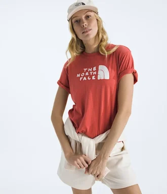 Evolution Sketch Logo Half Dome kortærmet T-shirt til kvinder – Grafik Evolution Sketch Logo Half Dome kortærmet T-shirt til kvinder – Grafik