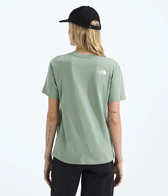 Evolution Sketch Logo Half Dome kortærmet T-shirt til kvinder – Grafik Evolution Sketch Logo Half Dome kortærmet T-shirt til kvinder – Grafik