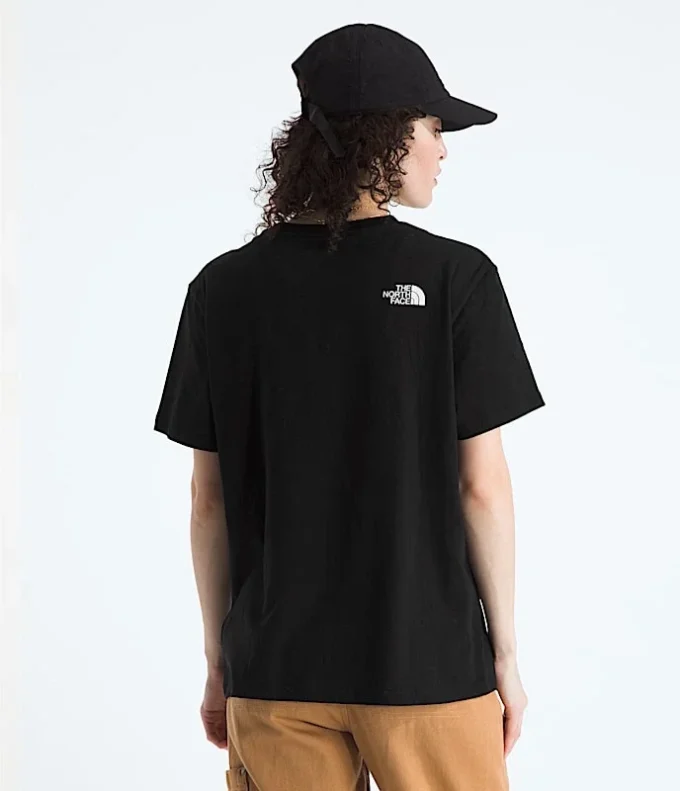 Evolution Sketch Logo Half Dome kortærmet T-shirt til kvinder – Grafik Evolution Sketch Logo Half Dome kortærmet T-shirt til kvinder – Grafik