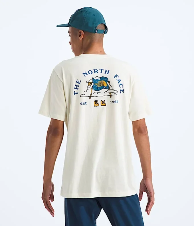 Evolution Sky Cloud kortærmet T-shirt til mænd – Grafik Evolution Sky Cloud kortærmet T-shirt til mænd – Grafik