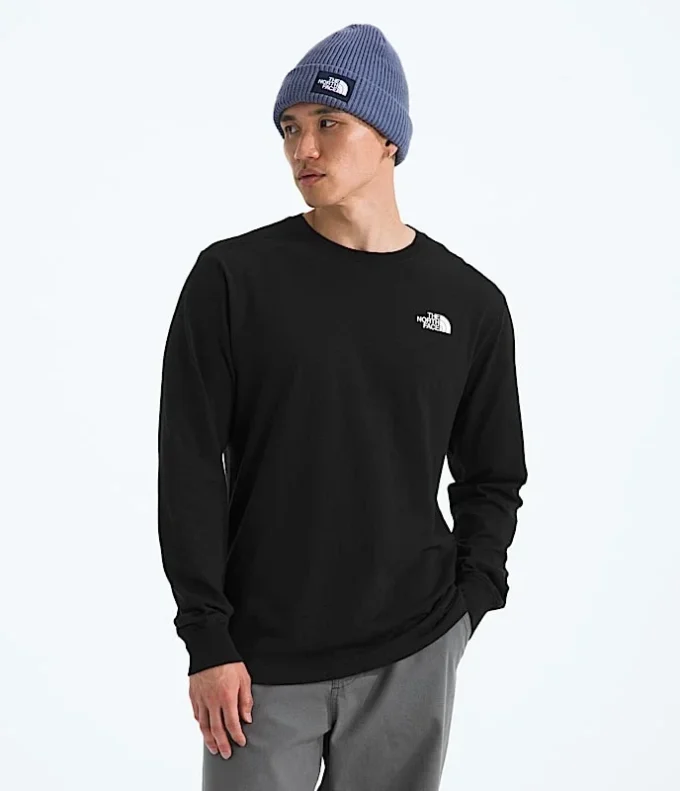 Evolution Sun Halos Box NSE langærmet T-shirt til mænd – Grafik