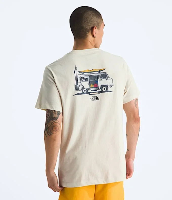 Evolution Van Life kortærmet T-shirt til mænd – Grafik Evolution Van Life kortærmet T-shirt til mænd – Grafik