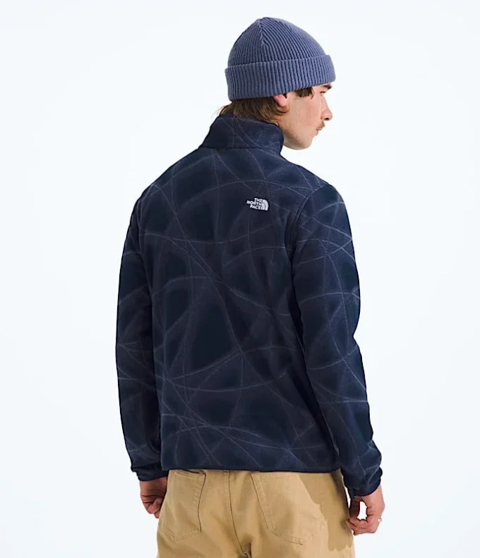 Glacier Fleece-jakke til mænd – Print Glacier Fleece-jakke til mænd – Print