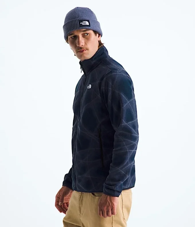 Glacier Fleece-jakke til mænd – Print Glacier Fleece-jakke til mænd – Print