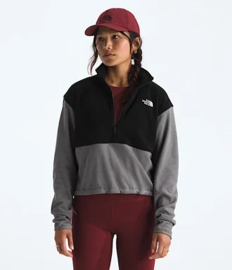 Glacier Fleece ½-Zip kort jakke til kvinder