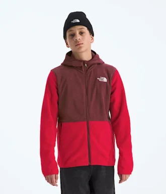 Glacier-hoodie med fuld lynlås til drenge og piger