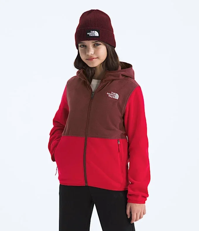 Glacier-hoodie med fuld lynlås til drenge og piger Glacier-hoodie med fuld lynlås til drenge og piger