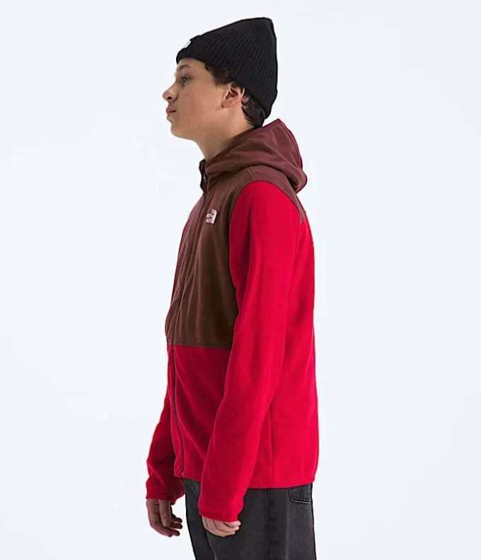 Glacier-hoodie med fuld lynlås til drenge og piger Glacier-hoodie med fuld lynlås til drenge og piger