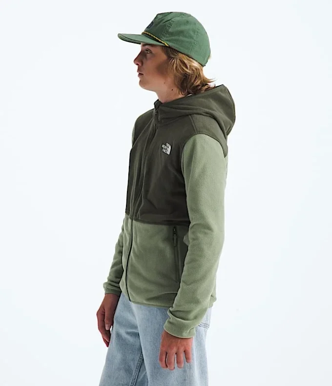 Glacier-hoodie med fuld lynlås til drenge og piger Glacier-hoodie med fuld lynlås til drenge og piger