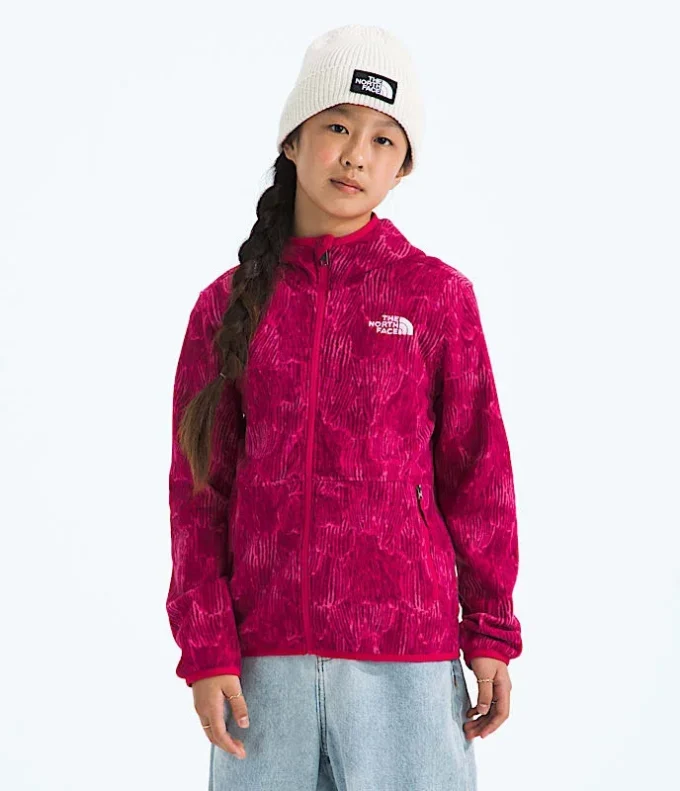 Glacier-hoodie med fuld lynlås til drenge og piger – Print Glacier-hoodie med fuld lynlås til drenge og piger – Print
