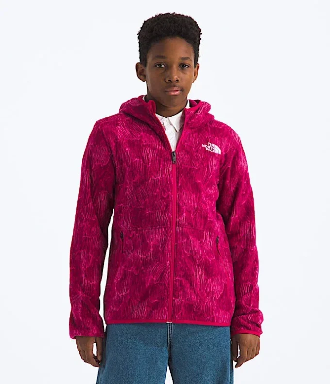 Glacier-hoodie med fuld lynlås til drenge og piger – Print Glacier-hoodie med fuld lynlås til drenge og piger – Print